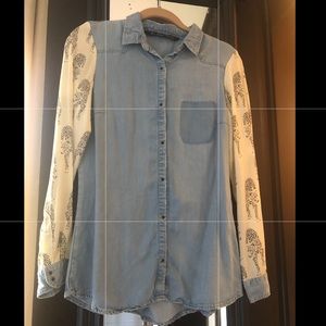 Zara top / jean jacket